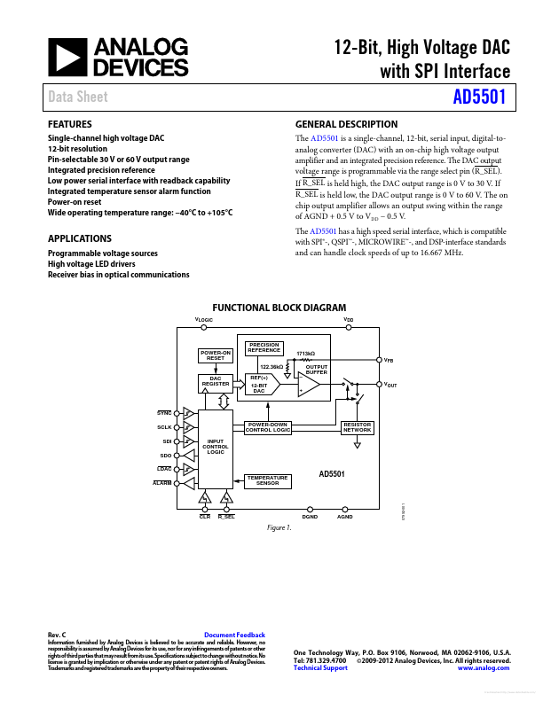 AD5501 Analog Devices