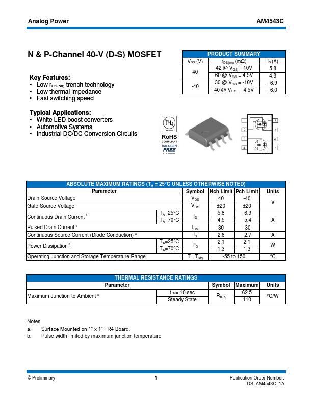 AM4543C