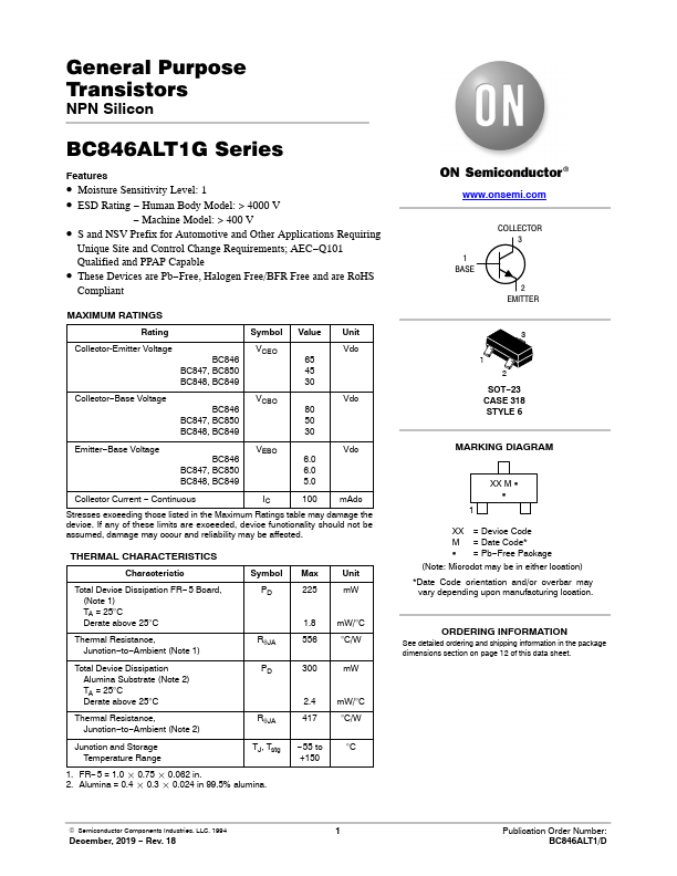 BC846ALT1