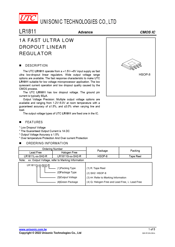 LR1811 UTC