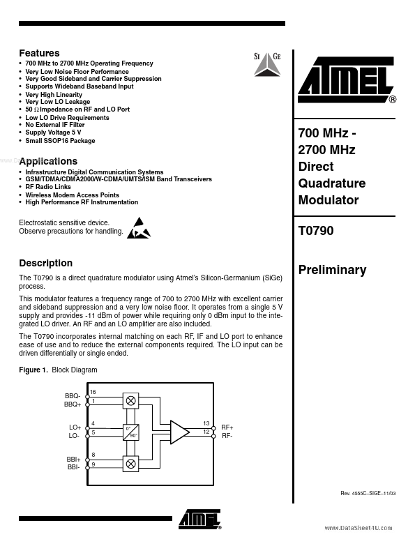 T0790 ATMEL Corporation