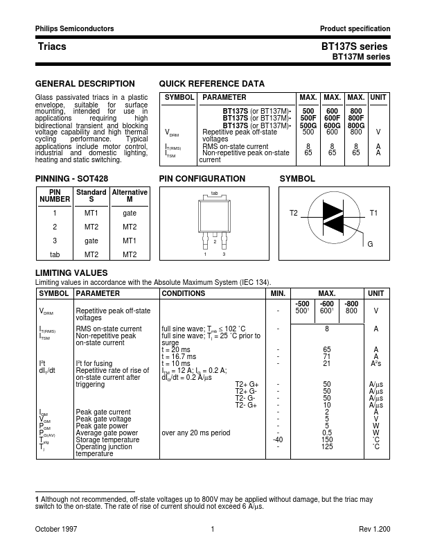 BT137M-600G