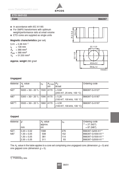 B66397 EPCOS