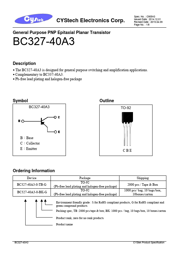 BC327-40A3
