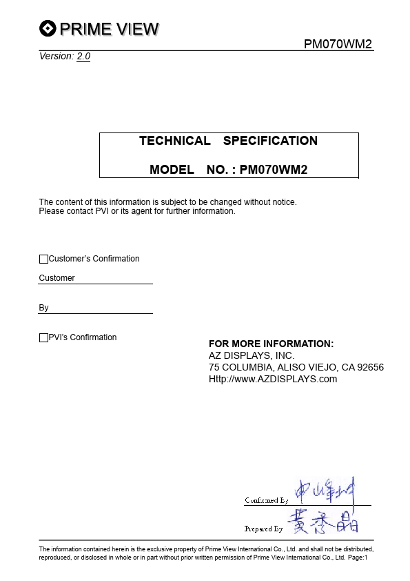 PM070WM2