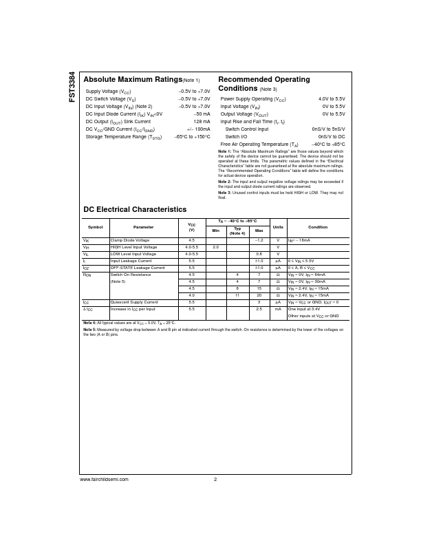 FST3384QSC