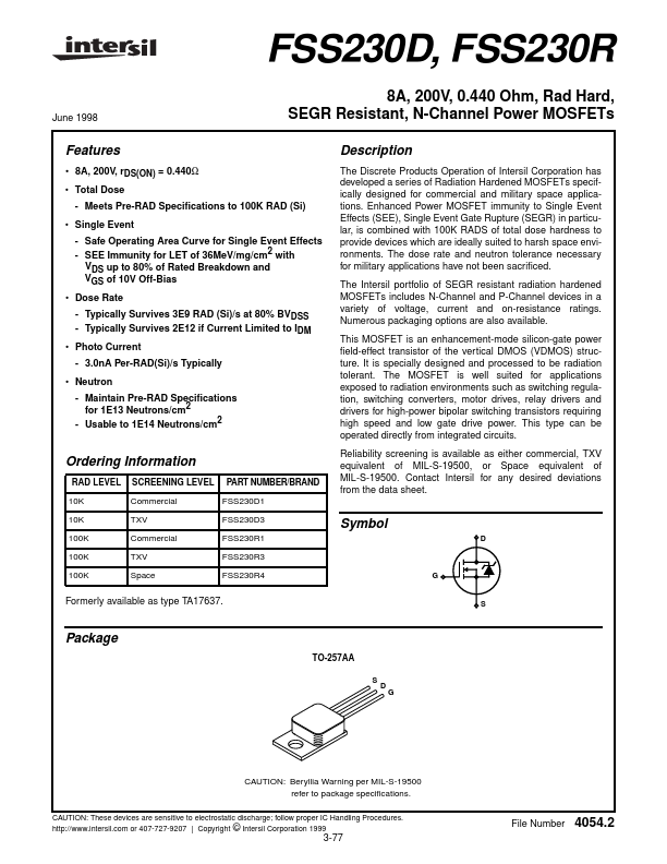 FSS230D