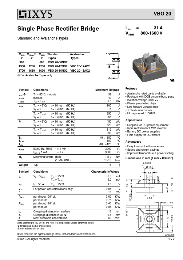 VBO20-16AO2