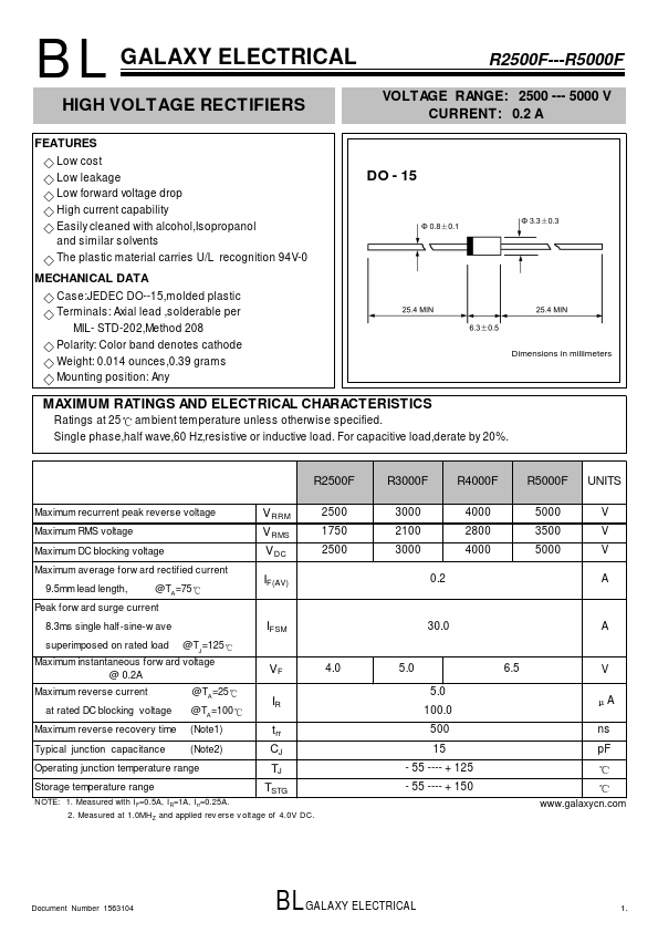 R4000F GALAXY ELECTRICAL
