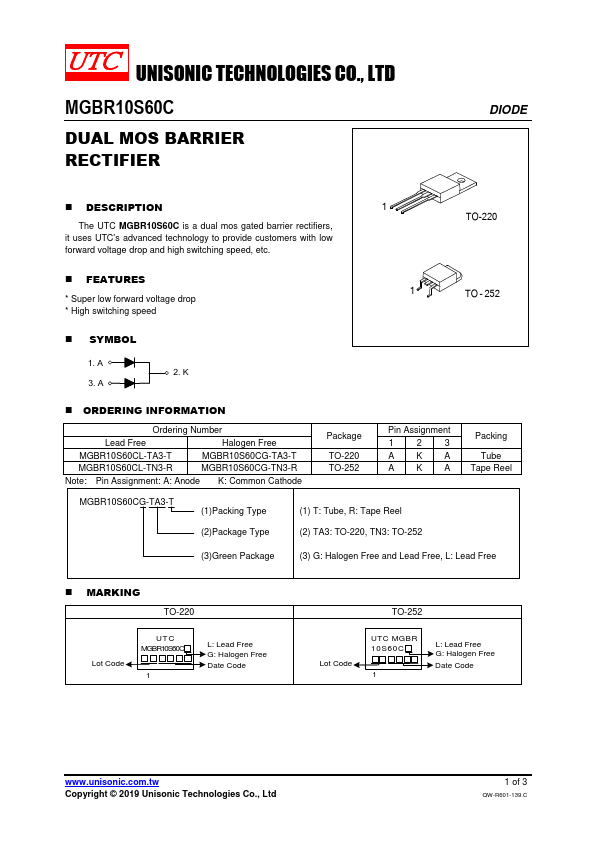 MGBR10S60C