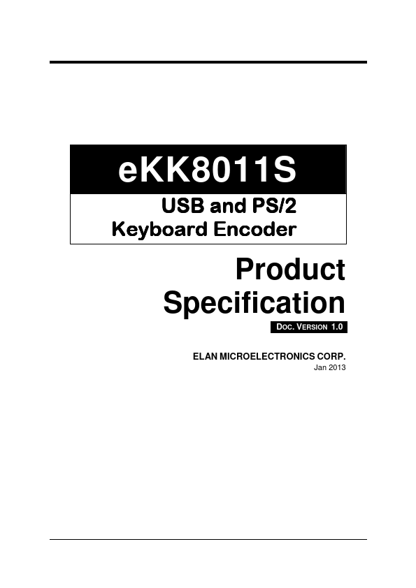 <?=eKK8011S?> डेटा पत्रक पीडीएफ