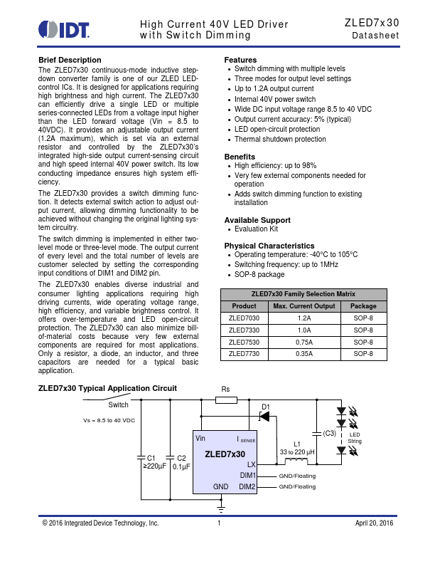 ZLED7530