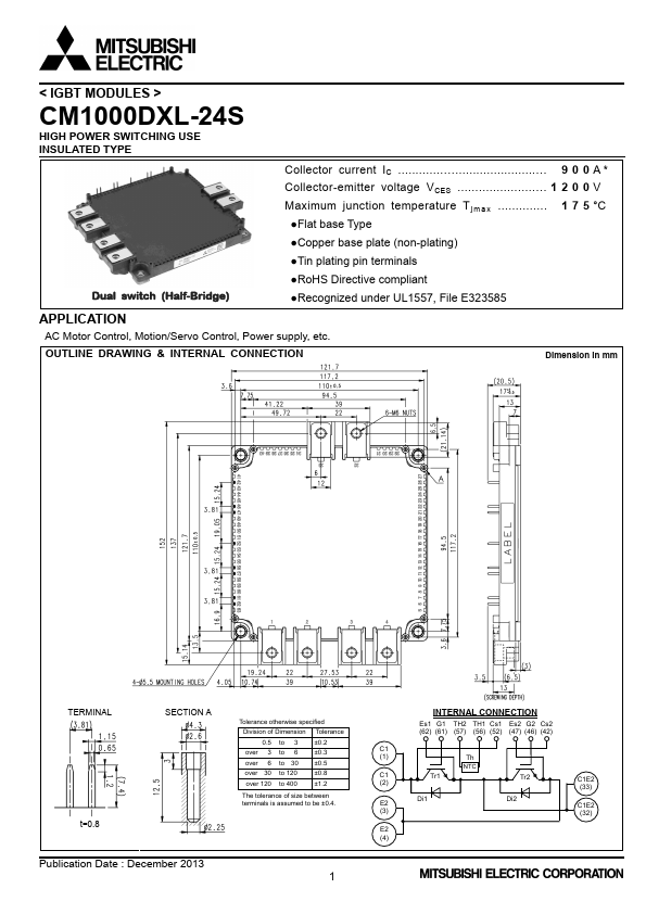 CM1000DXL-24S Mitsubishi