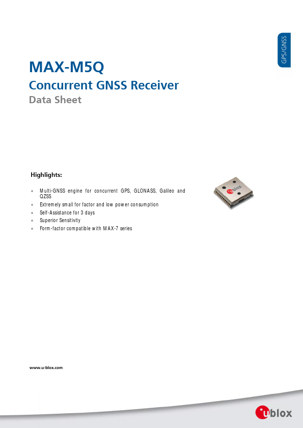 MAX-M5Q ublox