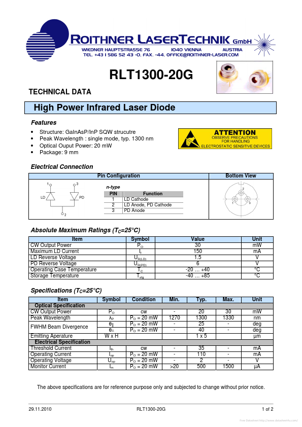 RLT1300-20G