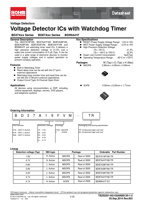 BD87A41FVM-TR Rohm