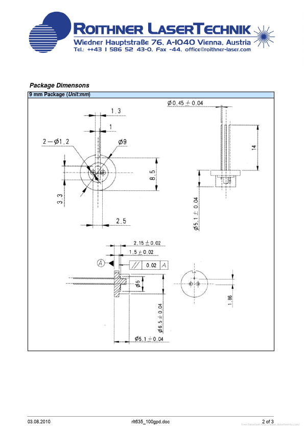 RLT635-100GPD