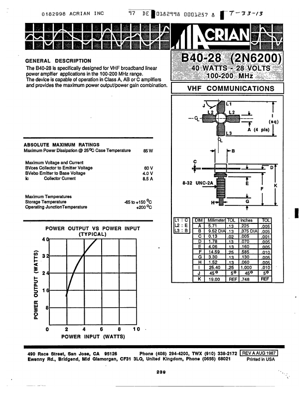 2N6200 Acrian