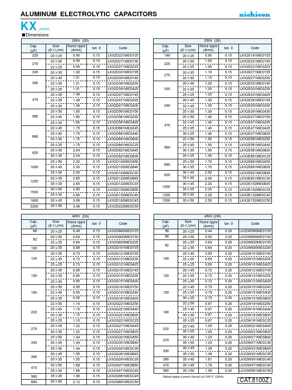 LKX2D182MESC45