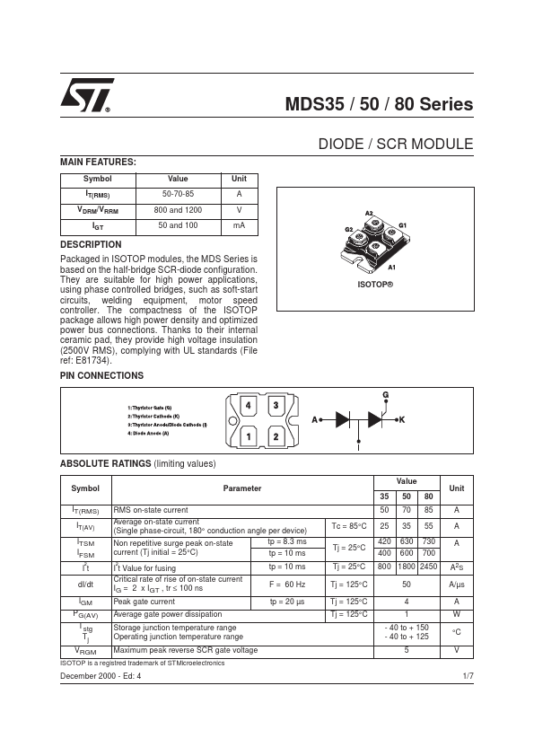 MDS35 ST Microelectronics