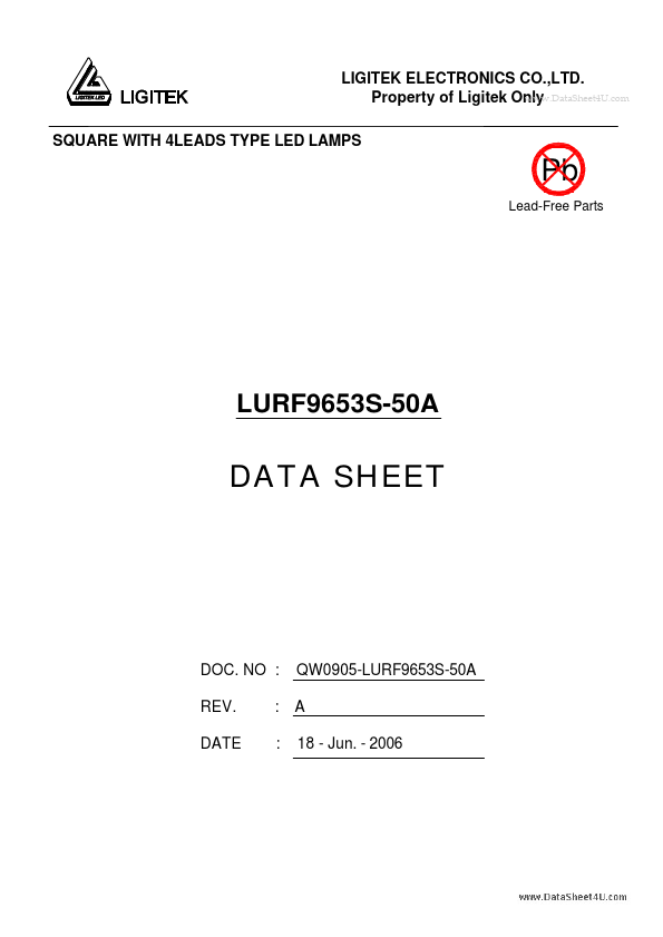 <?=LURF9653S-50A?> डेटा पत्रक पीडीएफ