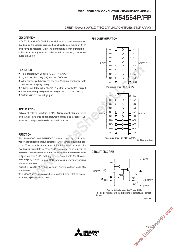 M54564FP Mitsubishi