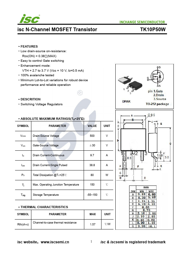 TK10P50W