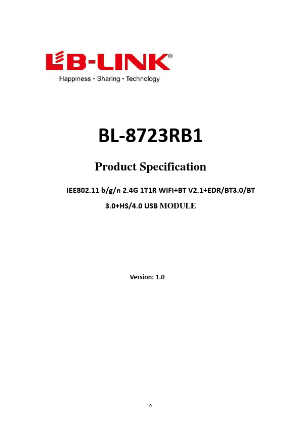 BL-8723RB1 B-LINK ELECTRONIC