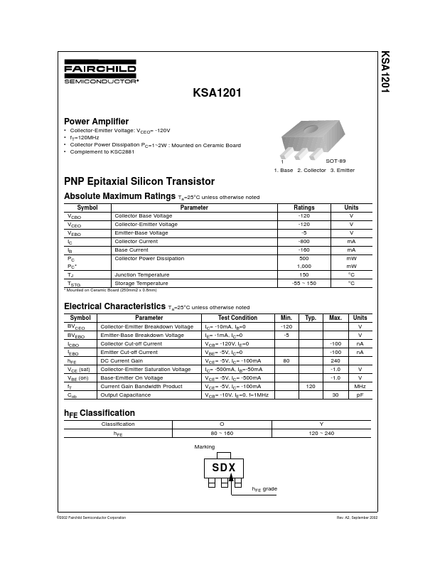 <?=KSA1201?> डेटा पत्रक पीडीएफ