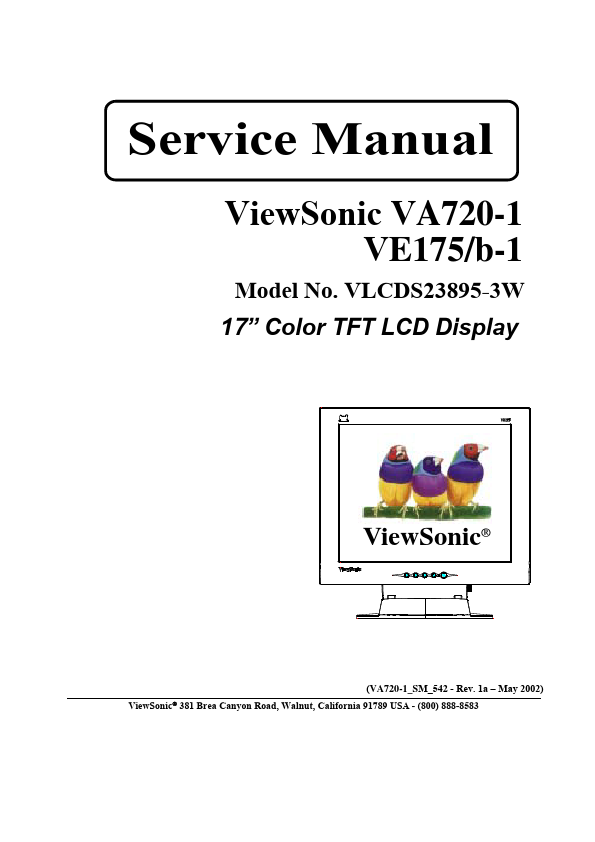 VA720-1 ViewSonic