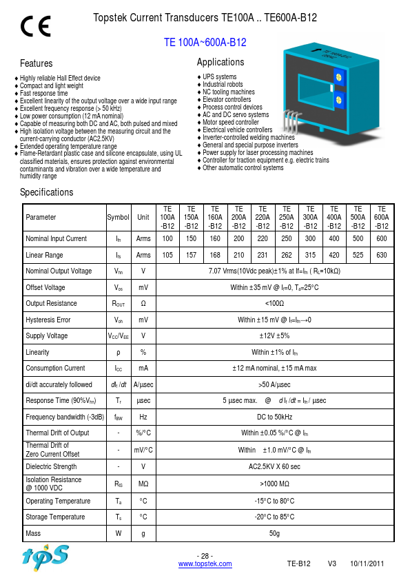 TE200A-B12