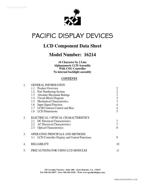 <?=CDM-16214?> डेटा पत्रक पीडीएफ