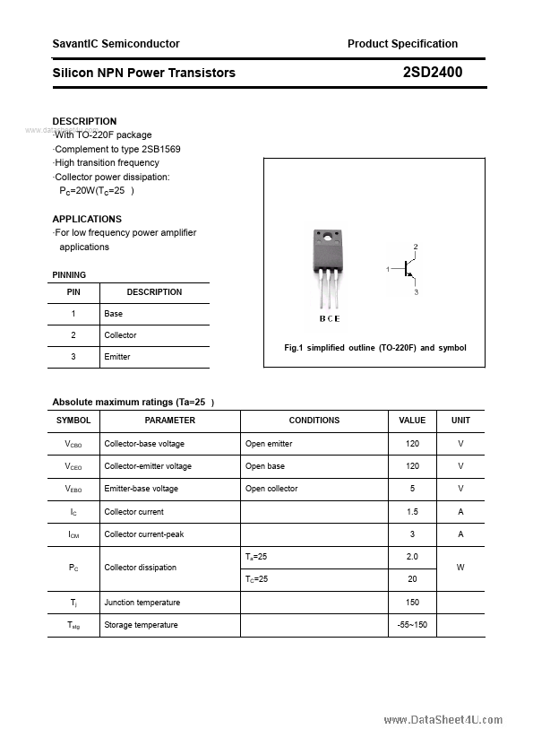 2SD2400