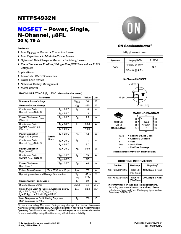 NTTFS4932N