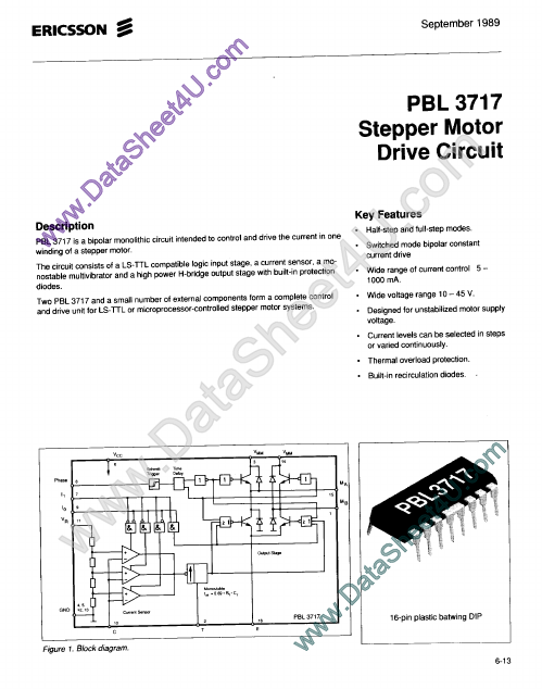 PBL3717 Ericsson Components