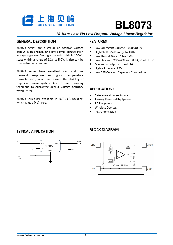 BL8073 BELLING