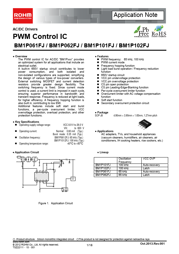 <?=BM1P102FJ?> डेटा पत्रक पीडीएफ