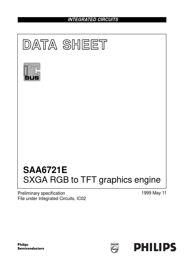 <?=SAA6721E?> डेटा पत्रक पीडीएफ