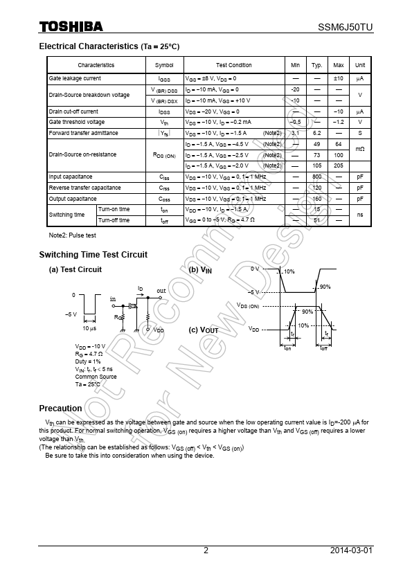 SSM6J50TU