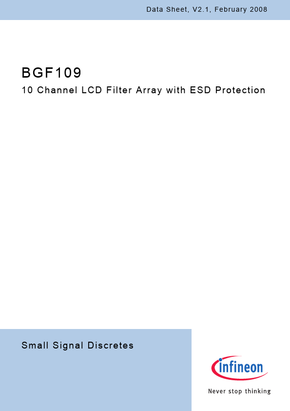 BGF109 Infineon