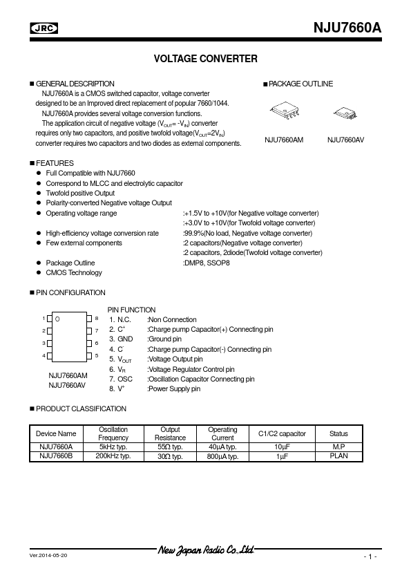 NJU7660A