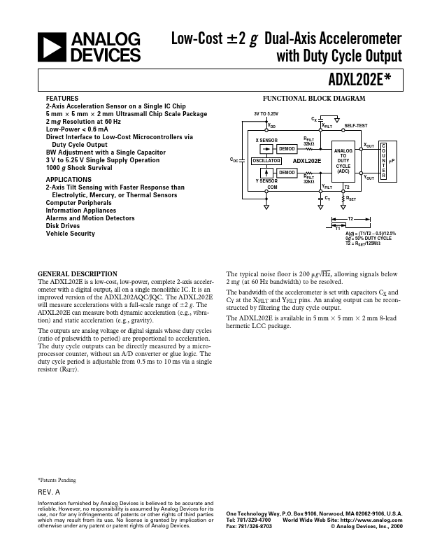 ADXL202E