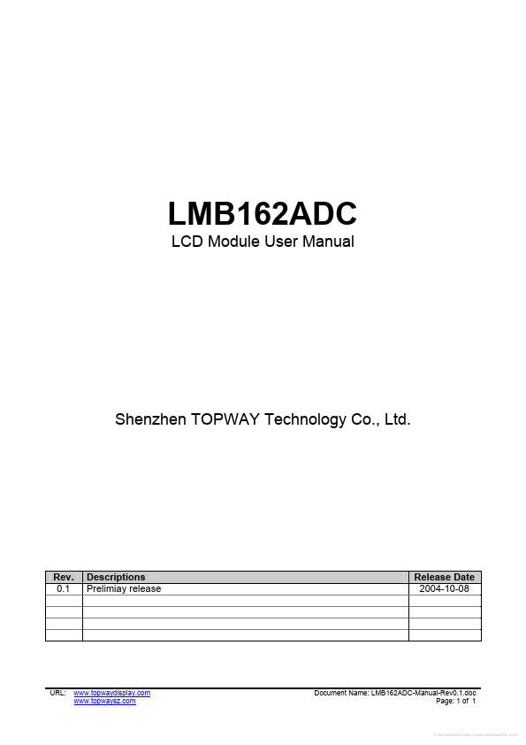 LMB162ADC