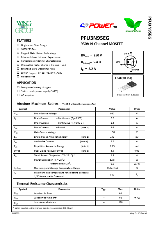 PFU3N95EG