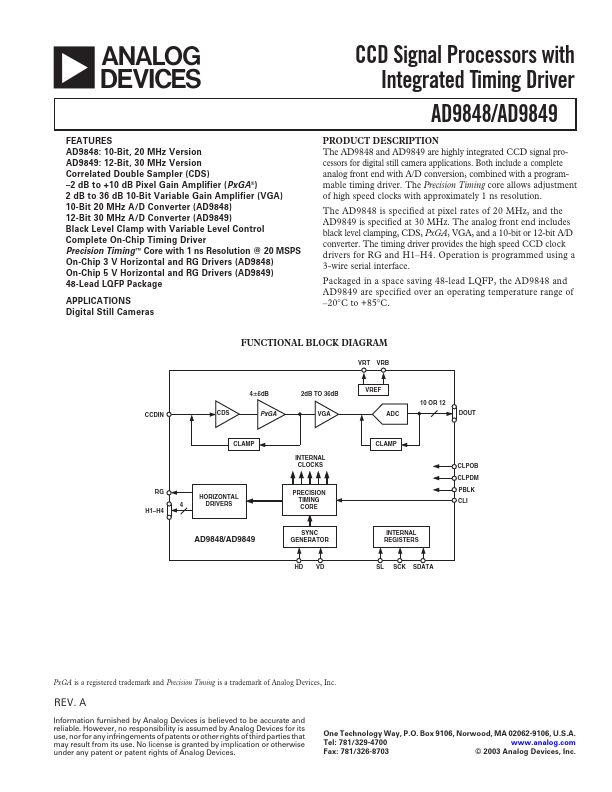 AD9848 Analog Devices