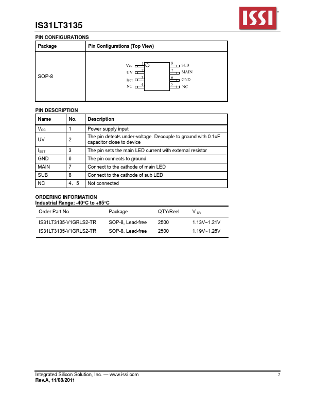 IS31LT3135