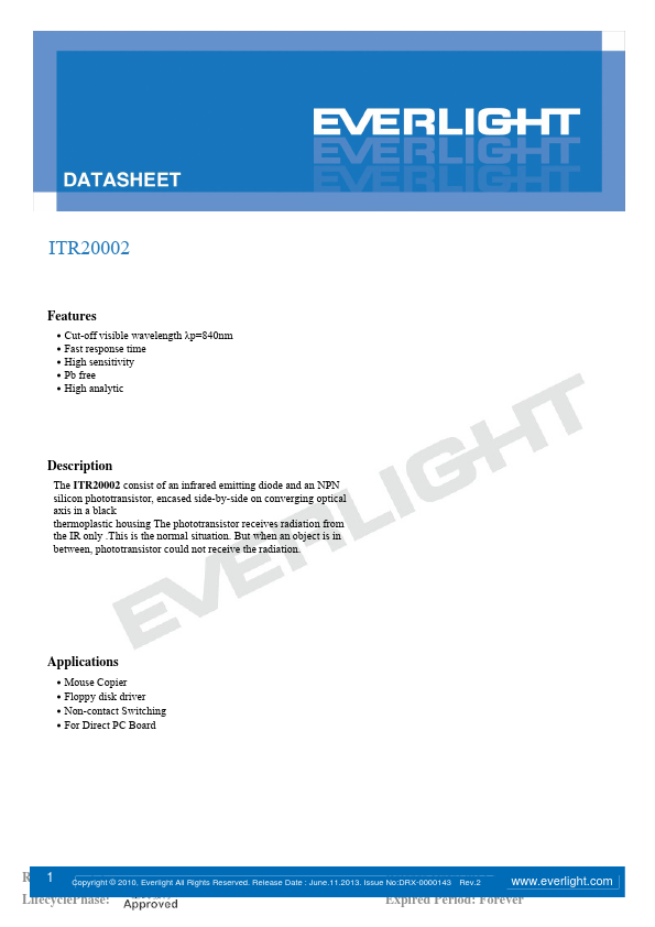 ITR20002 Everlight Electronics
