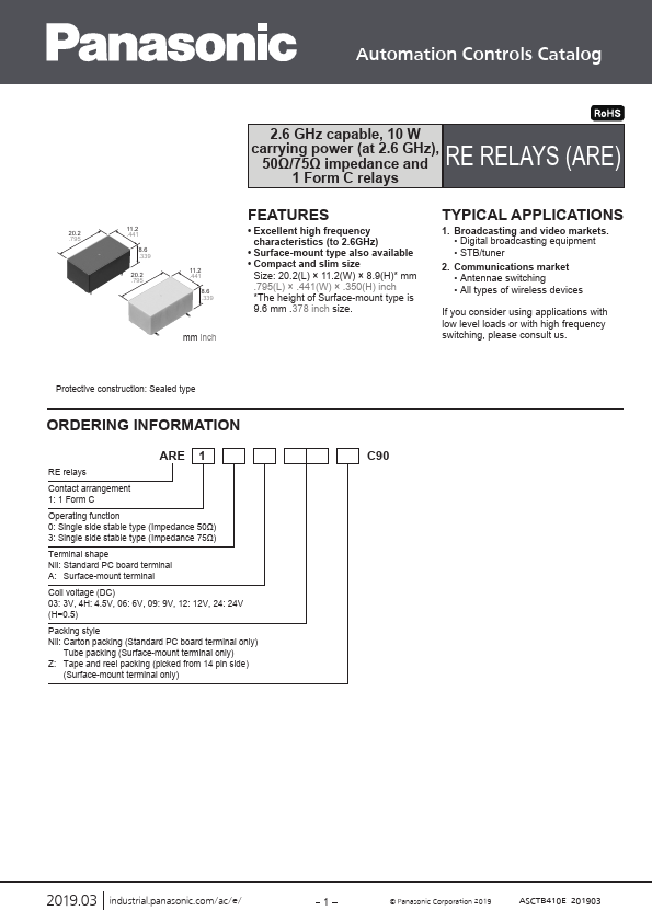 ARE1006C90 Panasonic