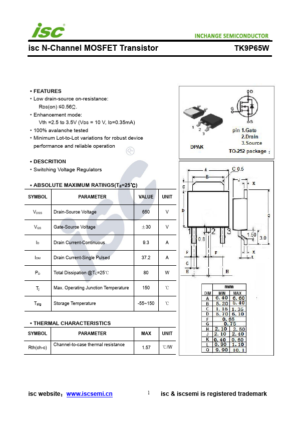 TK9P65W