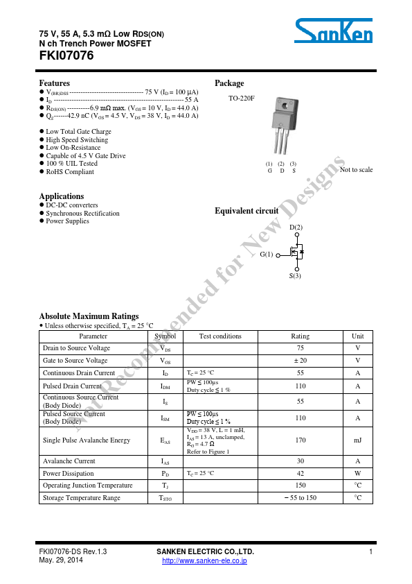 <?=FKI07076?> डेटा पत्रक पीडीएफ